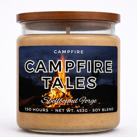 Campfire Tales Candle | Smoky Firewood Scent