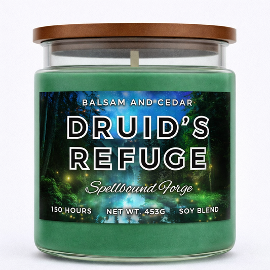 Druid's Refuge Candle | Earthy Balsam & Cedar Scent