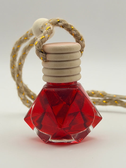 Titania's Decadence Car Freshie | Black Raspberry & Cream Scented Car Freshie | Spellbound Forge