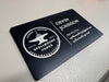 Custom Laser Engraved Anodized Aluminum Business Cards: Make a Lasting Impression!