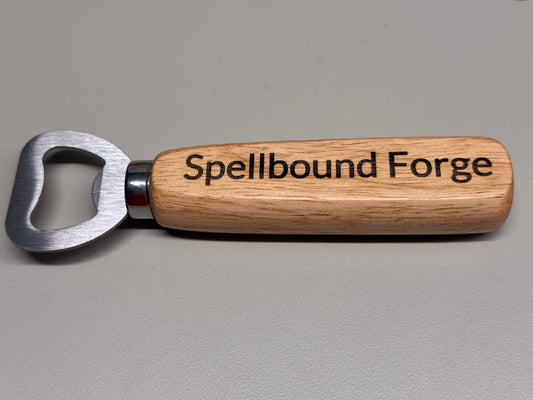 Custom Engraved Bottle Opener – Wooden Handle & Stainless Steel Head